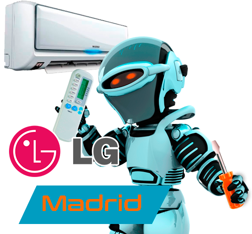 Servicio técnico aire acondicionado LG en Madrid