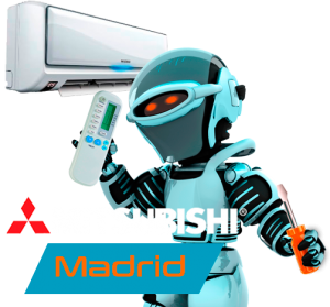 Servicio técnico aire acondicionado Mitsubishi en Madrid