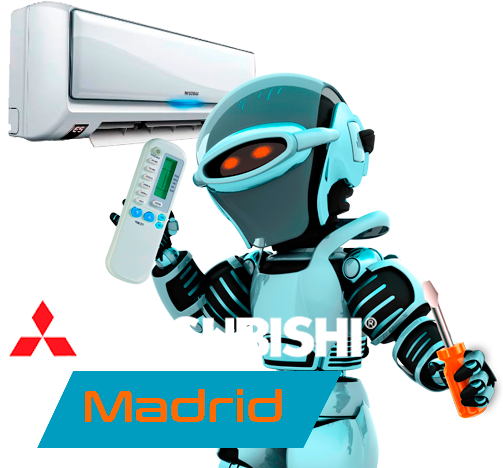 Servicio técnico aire acondicionado Mitsubishi en Madrid